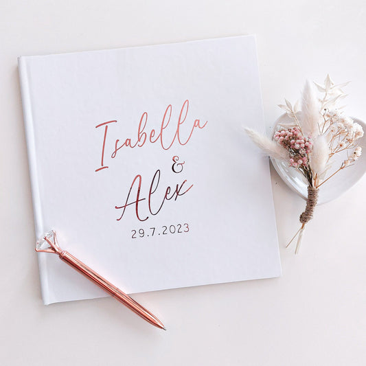 vieraskirja nimellä häät