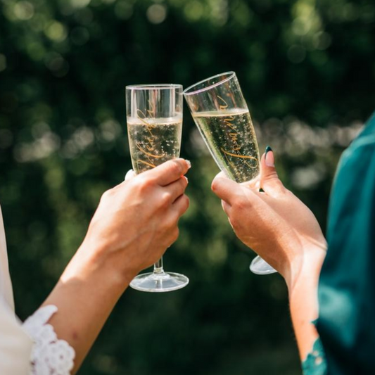 Tarrat kuohuviinilaseihin